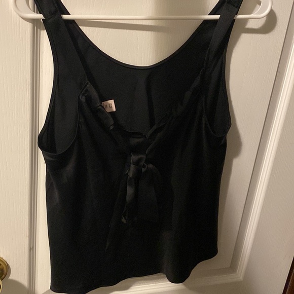 Victoria’s Secret Silky Black Top - Picture 2 of 2